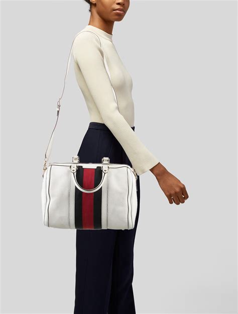 celebrity gucci sylvie bag|gucci boston bag guccissima.